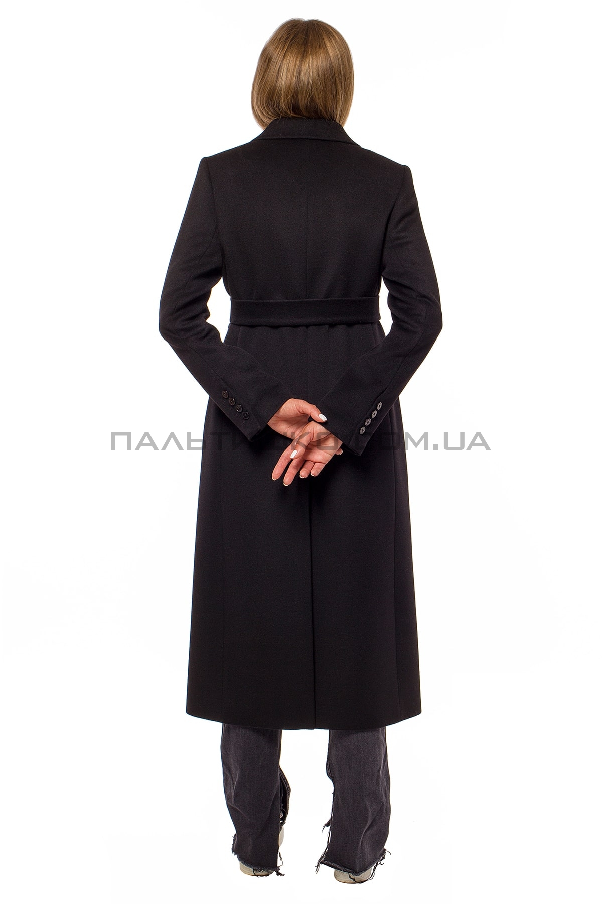  Пальто жіноче чорне