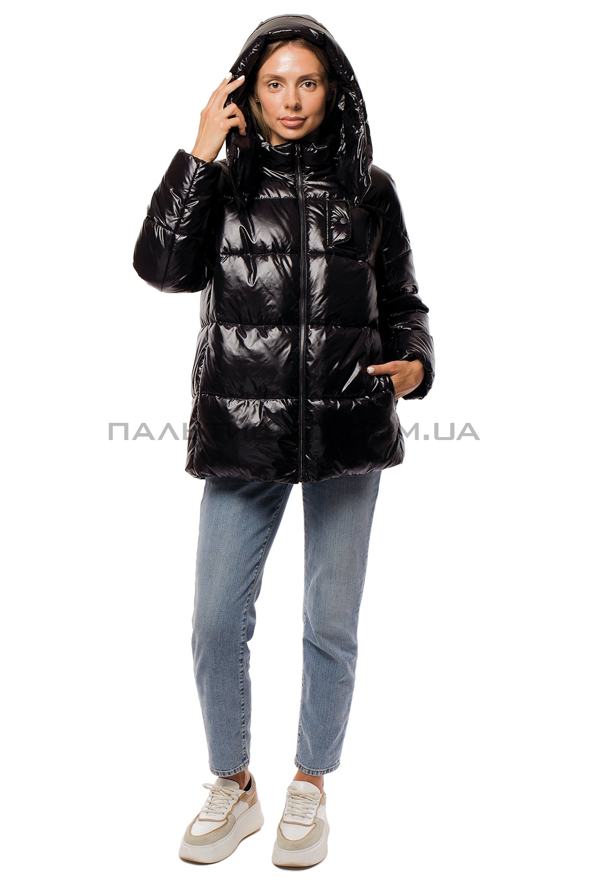 Жіноча куртка з утеплювачем Tinsul-M чорна