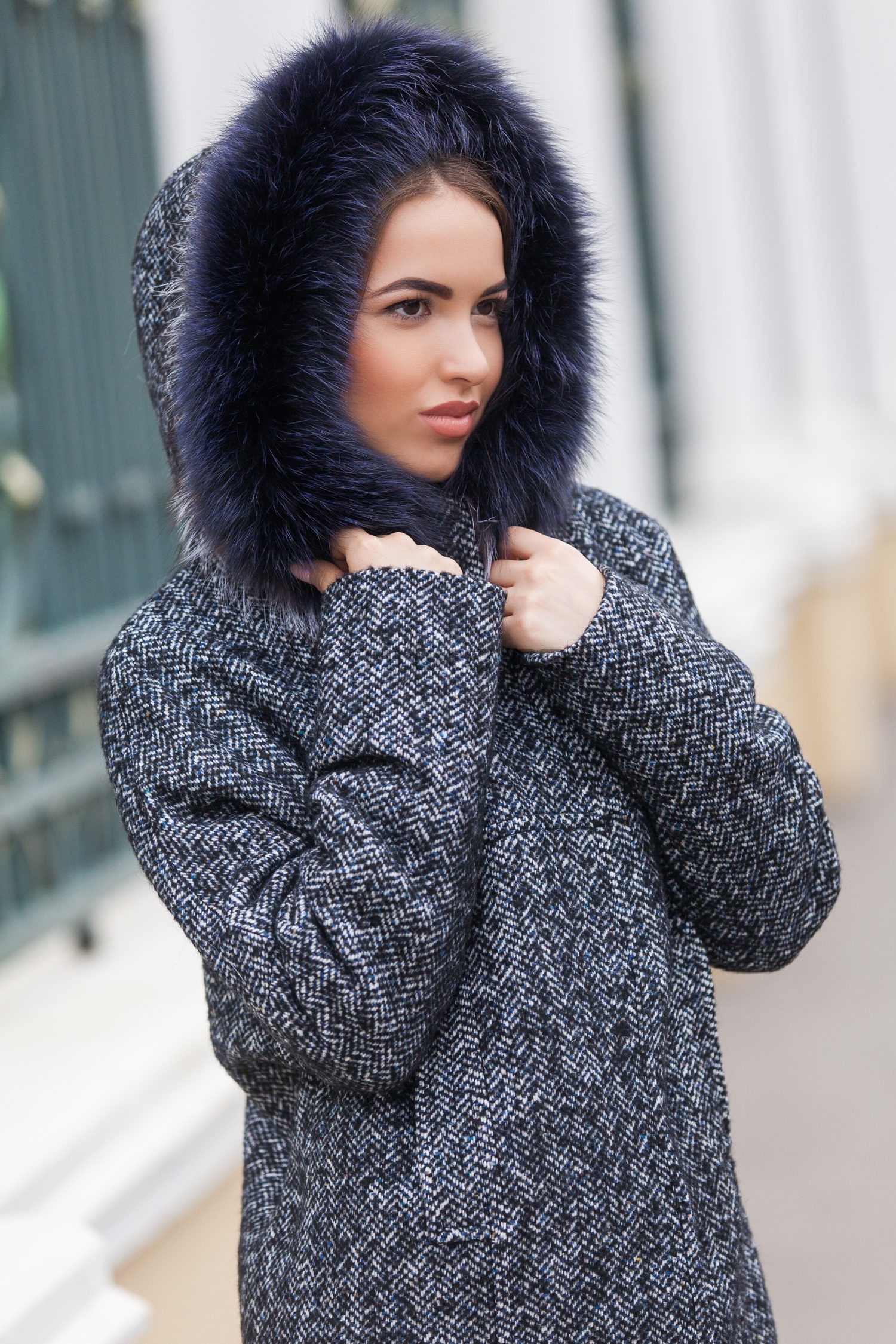  Зимнее женское пальто №92