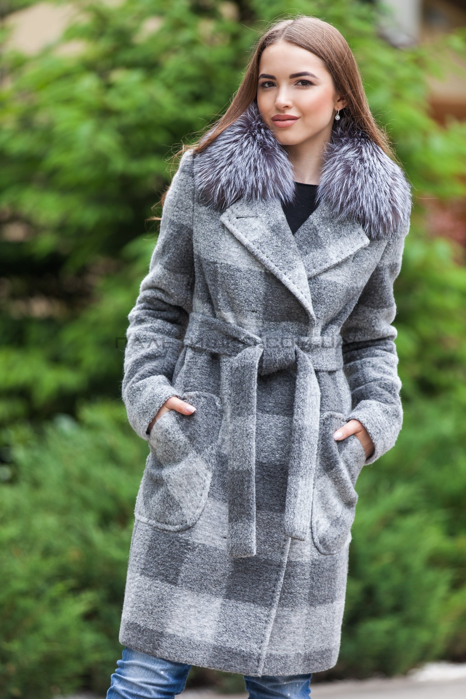  Зимнее женское пальто №96