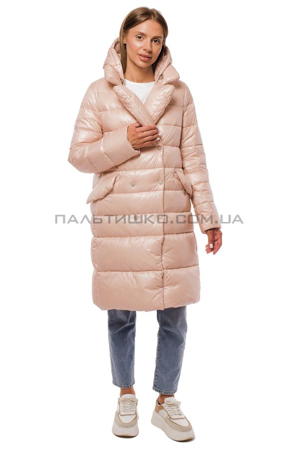 Stella Polare Женский пуховик розовый с утеплителем Tinsul-M