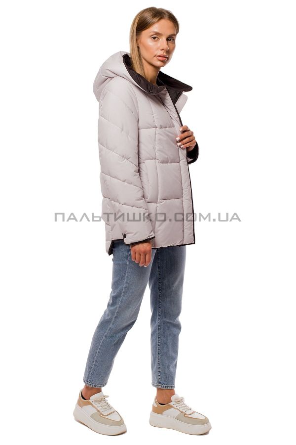 Stella Polare Зимова жіноча куртка чорно-біла